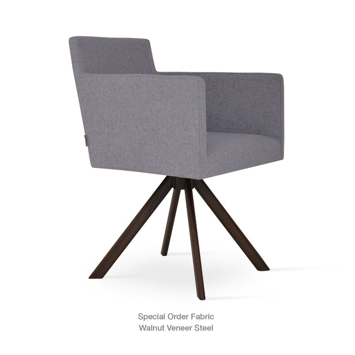 Harput Sword Swivel Armchair Dining Chairs Soho Concept