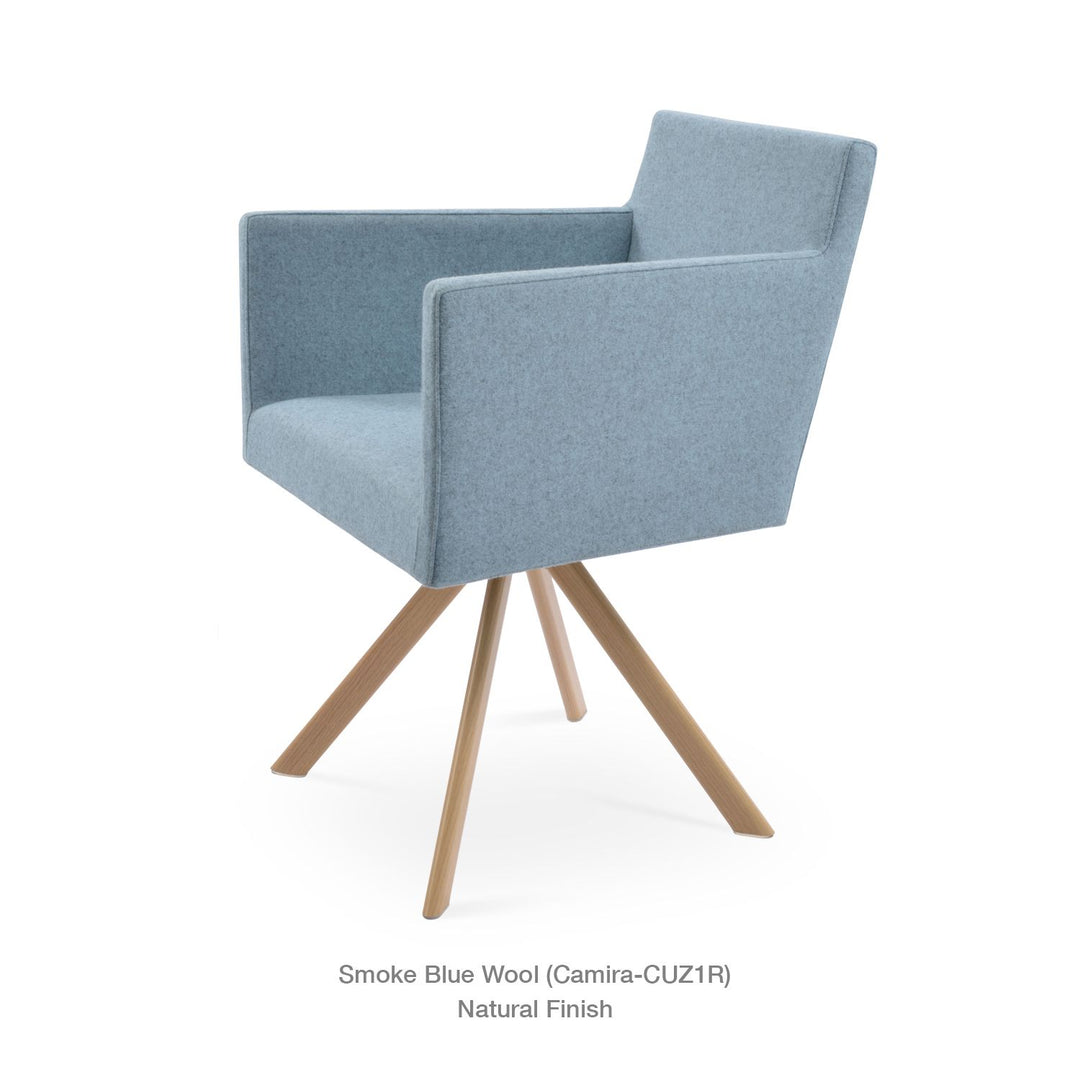 Harput Sword Swivel Armchair Dining Chairs Soho Concept