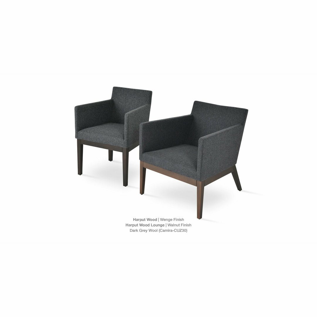 HARPUT VOGUE WOOD LOUNGE ARMCHAIR Lounge Chairs Soho Concept