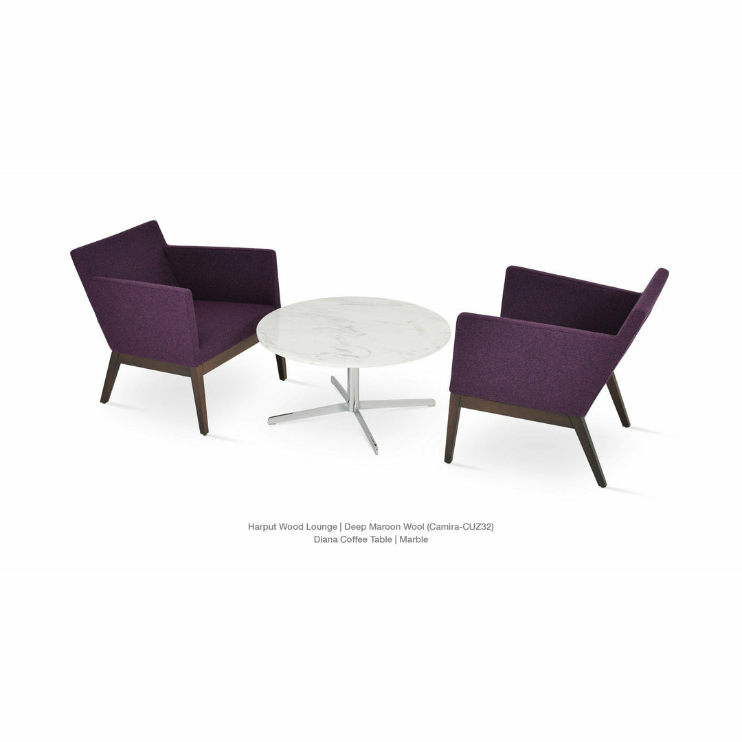 HARPUT VOGUE WOOD LOUNGE ARMCHAIR Lounge Chairs Soho Concept