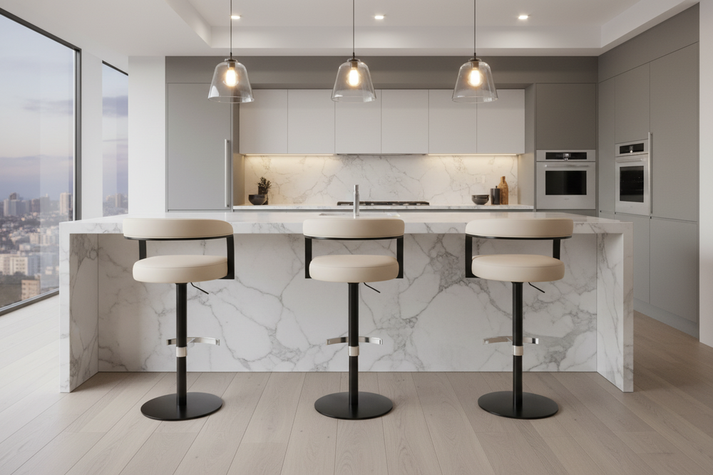 HELIX Adjustable Stool Bar Stools Elite Modern