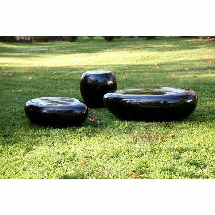 River Stone Coffee Table Black Coffee Tables Phillips Collection