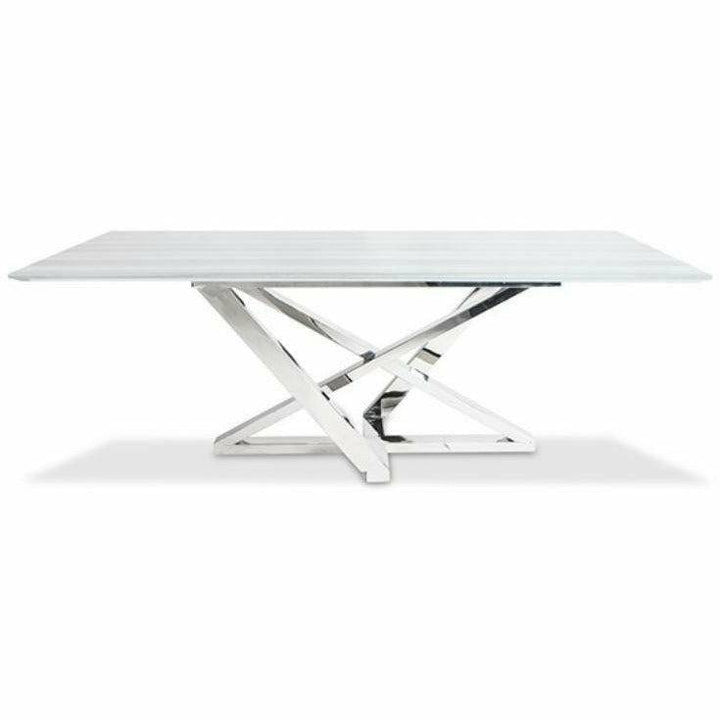 INGRID DINING TABLE with MARBLE TOP Dining Table Lievo Home