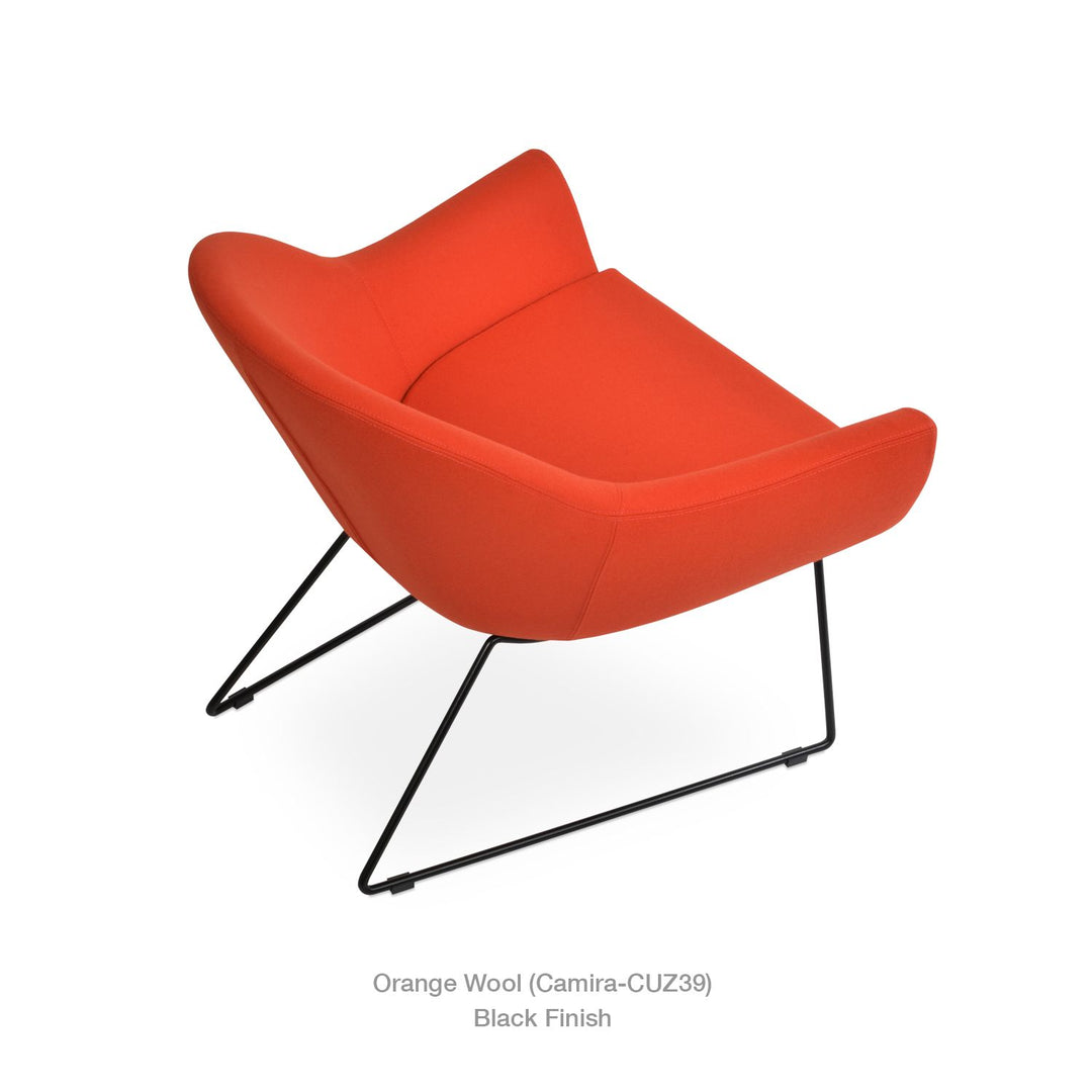 MADISON WIRE SLED LOUNGE Lounge Chairs Soho Concept