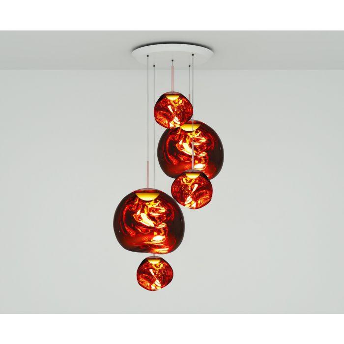 MELT LED LARGE ROUND PENDANT SYSTEM Hanging Tom Dixon