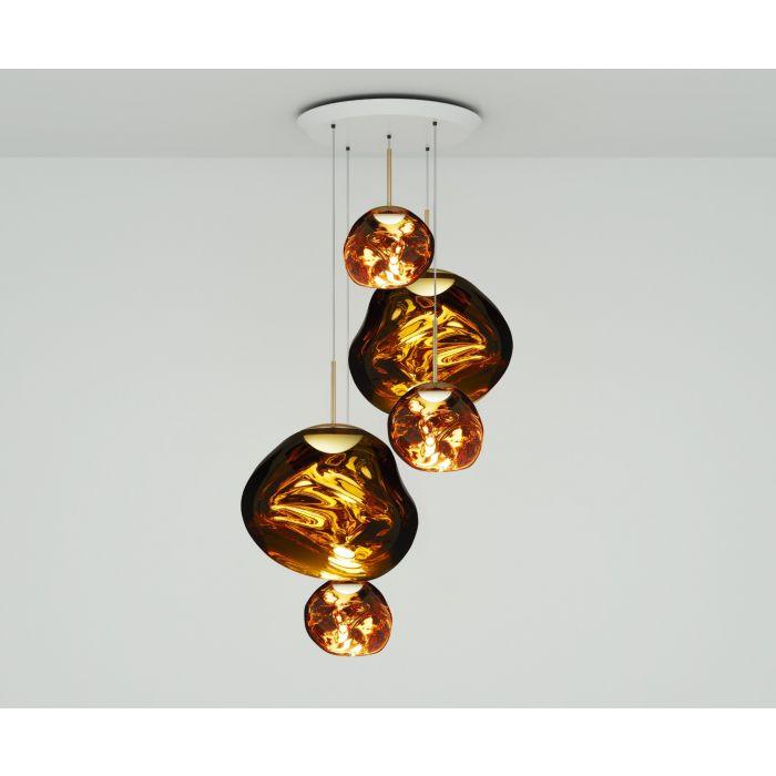 MELT LED LARGE ROUND PENDANT SYSTEM Hanging Tom Dixon