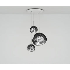Melt LED Trio Round Pendant System Tom Dixon