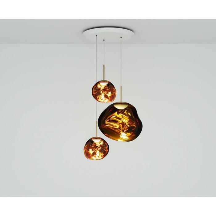 Tom dixon melt 30cm LED 3点セット Tom Dixon Melt ペンダントライト 30cm 3個セット正規品 照明 Tom