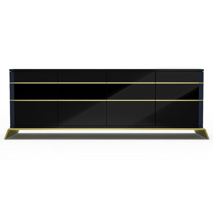 Modern River Credenza - Sideboard - www.arditicollection.com - Wood Credenza, dining tables, dining chairs, buffets sideboards, kitchen islands counter tops, coffee tables, end side tables, center tables, consoles, accent chairs, sofas, tv stands, cabinets, bookcases, poufs benches, chandeliers, hanging lights, floor lamps, table desk lamps, wall lamps, decorative objects, wall decors, mirrors, walnut wood, olive wood, ash wood, silverberry wood, hackberry wood, chestnut wood, oak wood