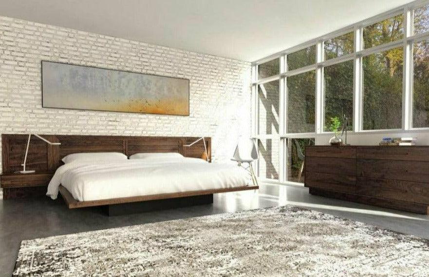 MODULUXE BED WITH CLAPBOARD HEADBOARD – Modern Studio