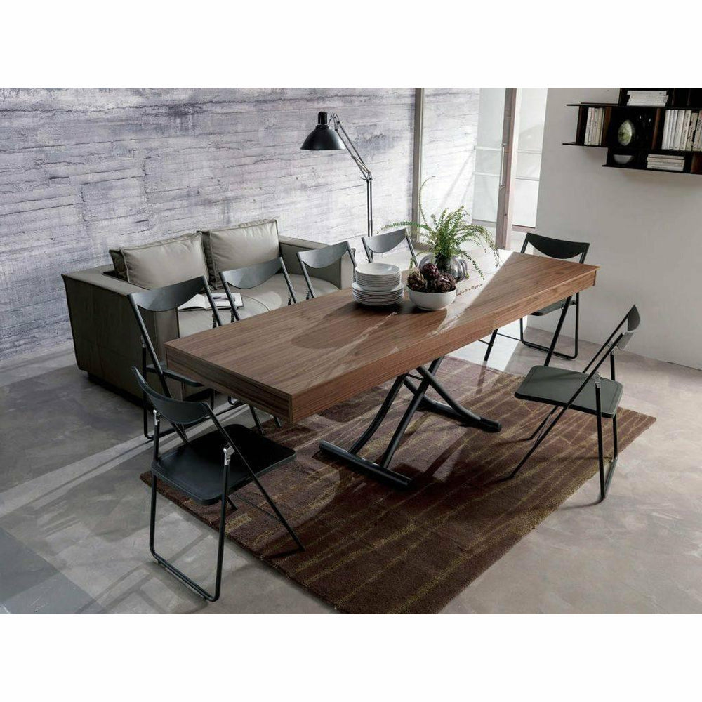 Newood Transformable Coffee to Dining Table Ozzio Italia
