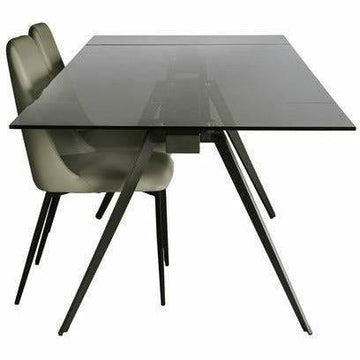 NOIRE DINING TABLE BLACK Dining Tables Mobital