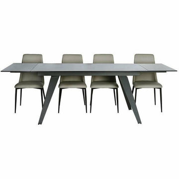 NOIRE DINING TABLE BLACK Dining Tables Mobital