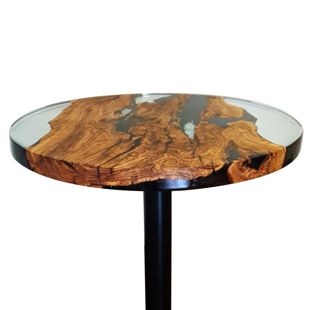 Olive Wood Round Dining Table - Dining Table - www.arditicollection.com - Olive Wood Dining Table, dining tables, dining chairs, buffets sideboards, kitchen islands counter tops, coffee tables, end side tables, center tables, consoles, accent chairs, sofas, tv stands, cabinets, bookcases, poufs benches, chandeliers, hanging lights, floor lamps, table desk lamps, wall lamps, decorative objects, wall decors, mirrors, walnut wood, olive wood, ash wood, silverberry wood, hackberry wood, chestnut wood, oak wood