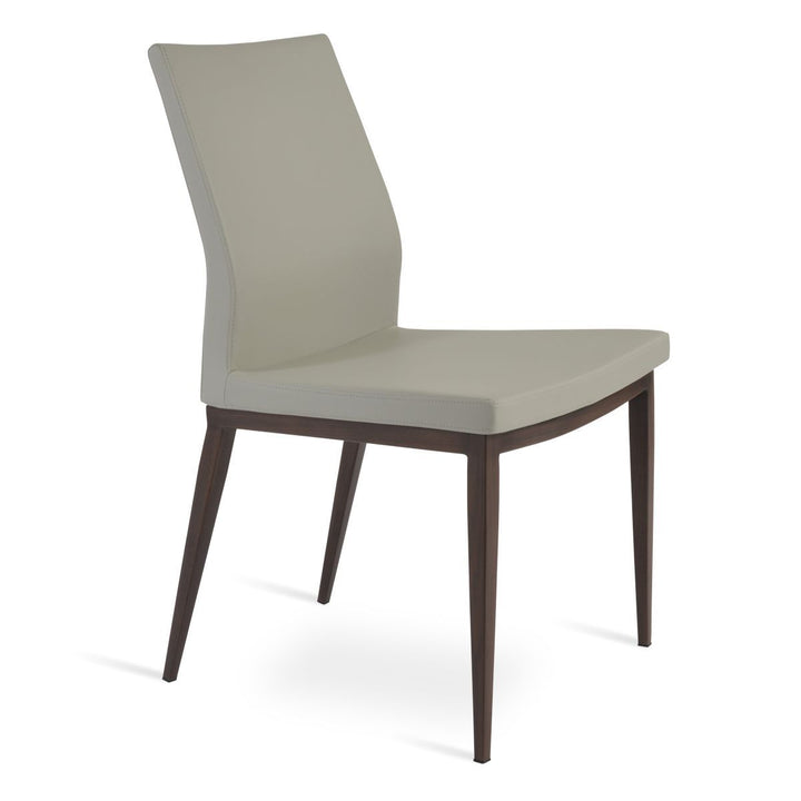PASHA MW WOOD LOOK METAL CHAIR Dining Chairs Soho Concept