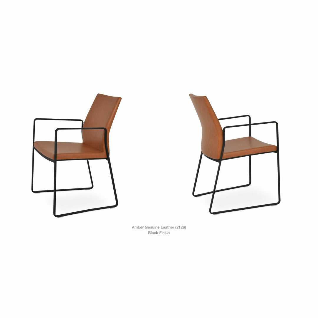 PASHA SLED ARMCHAIR Dining Chairs Soho Concept