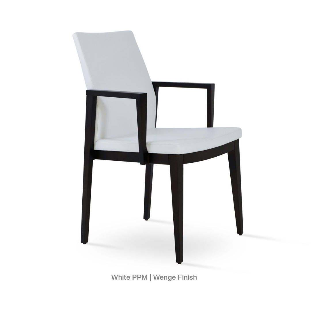 PASHA WOOD ARMCHAIR Dining Chairs Soho Concept