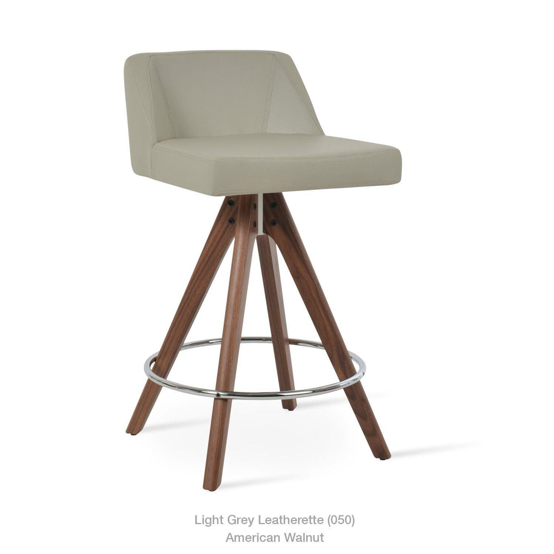 PRISMA PYRAMID SWIVEL STOOL Bar Stools Soho Concept