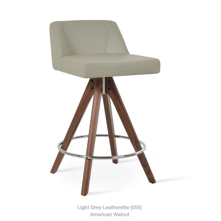 PRISMA PYRAMID SWIVEL STOOL Bar Stools Soho Concept