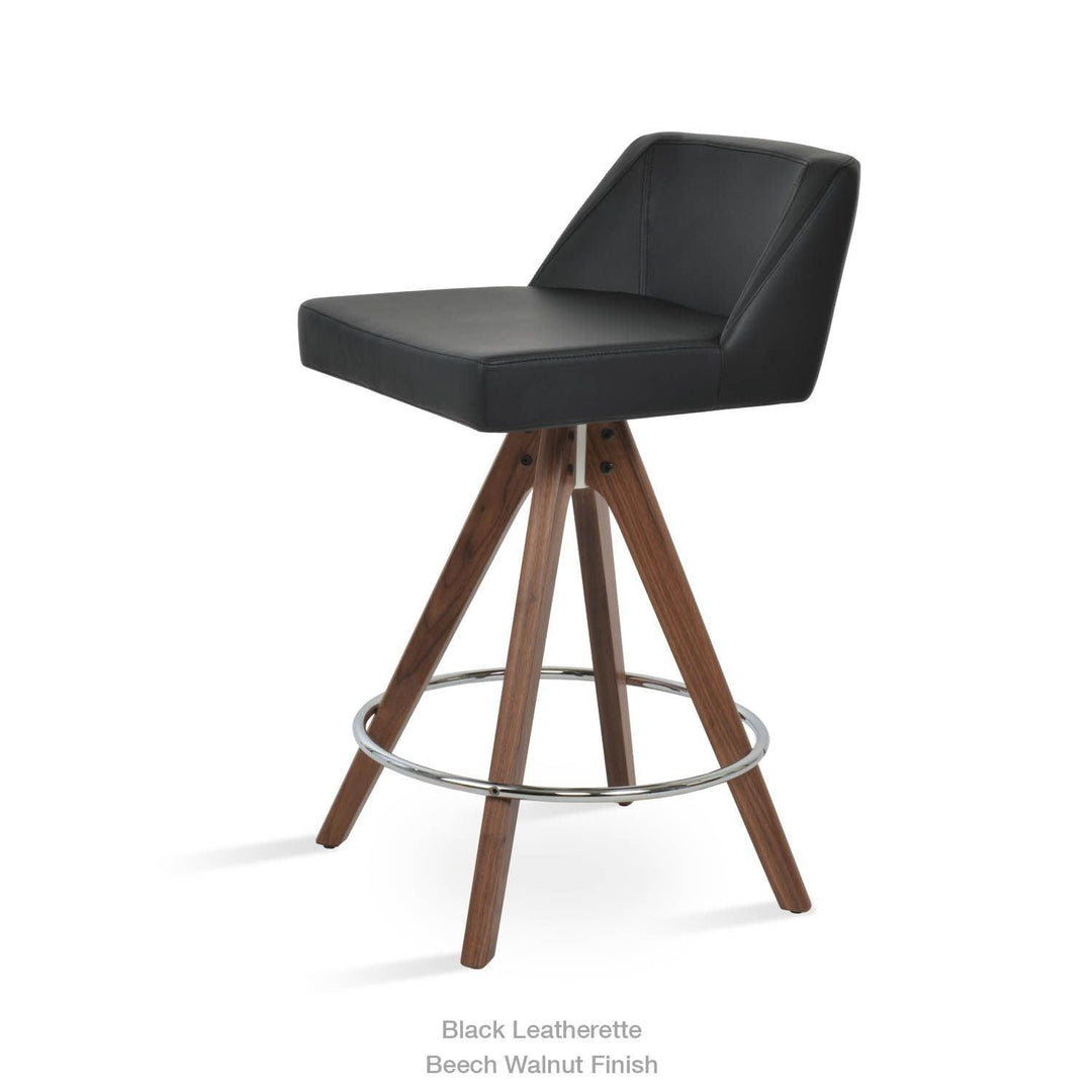 PRISMA PYRAMID SWIVEL STOOL Bar Stools Soho Concept