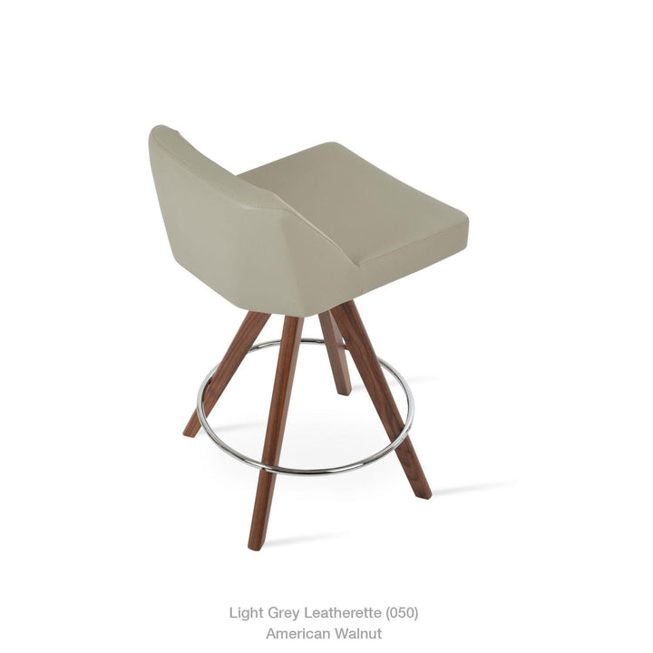 PRISMA PYRAMID SWIVEL STOOL Bar Stools Soho Concept
