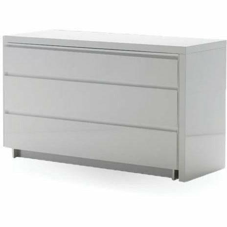 modern white high gloss dresser Savvy Double Dresser – Modern Studio