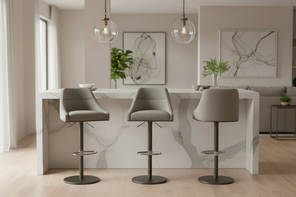 Senna Adjustable Bar Stool Bar Stools Elite Modern
