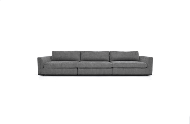 SIENA 3-SEAT GRAND SOFA - GREY FABRIC Sofas American Leather
