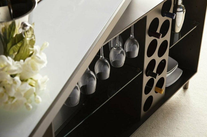 Skew Freestanding Bar Cabinets & Storage Elite Modern