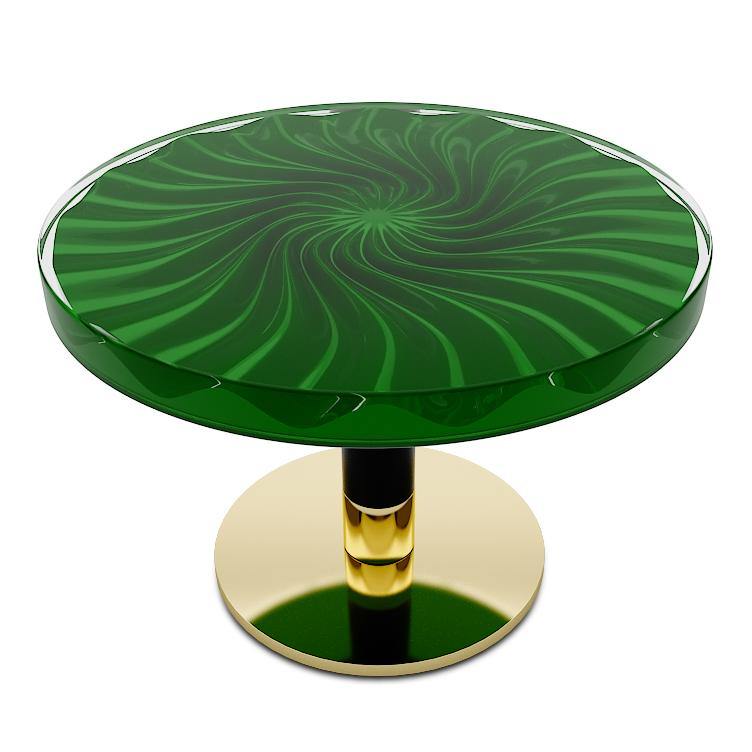 Spiral Wavy Round Coffee Table - Coffee Table - www.arditicollection.com - Coffee Table dining, tables, dining chairs, buffets sideboards, kitchen islands counter tops, coffee tables, end side tables, center tables, consoles, accent chairs, sofas, tv stands, cabinets, bookcases, poufs benches, chandeliers, hanging lights, floor lamps, table desk lamps, wall lamps, decorative objects, wall decors, mirrors, walnut wood, olive wood, ash wood, silverberry wood, hackberry wood, chestnut wood, oak wood