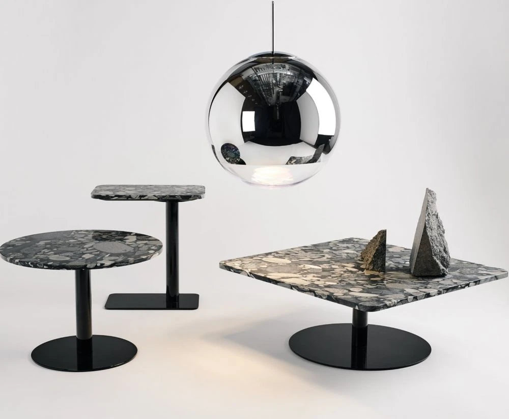 STONE TABLE CIRCLE TABLE Coffee Tables Tom Dixon