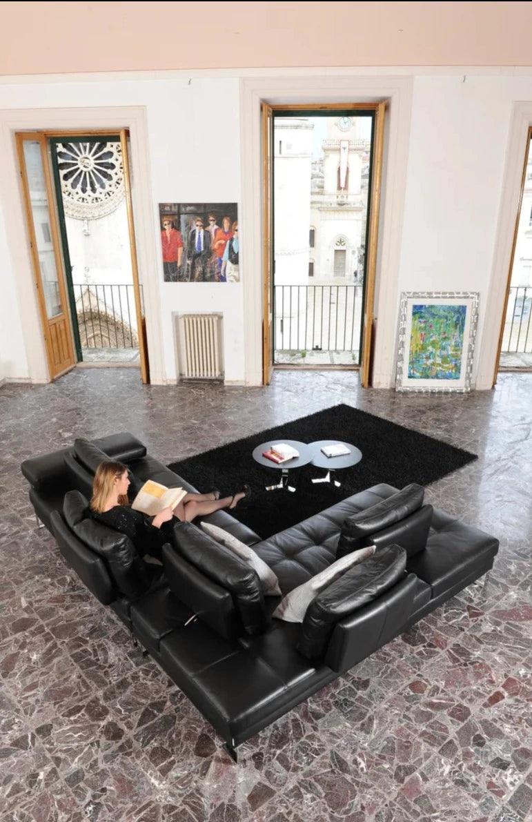 スワンのカウチ CANTERBURY - ACORN 6pc Zero Gravity Modular Power Reclining