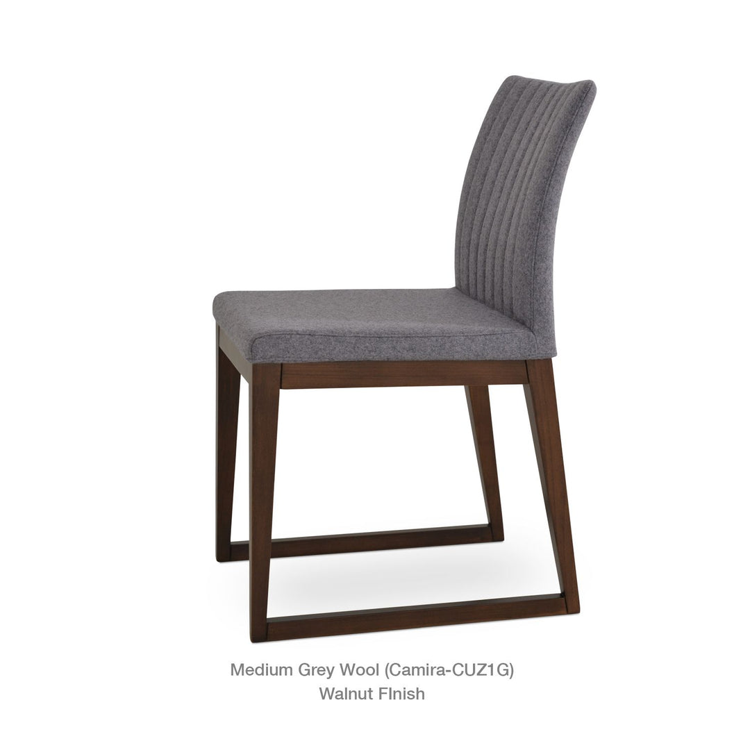 ZEYNO SLED WOOD CHAIR Dining Chairs Soho Concept